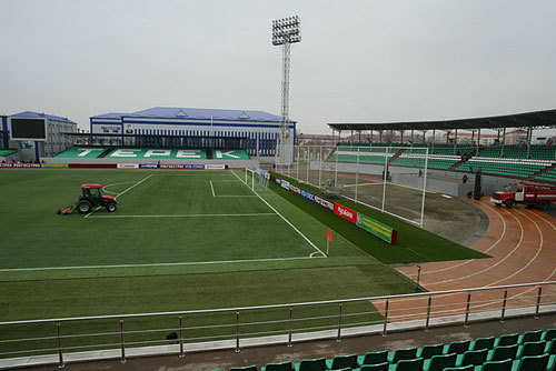 Чечня, Грозный, стадион имени Султана Билимханова. Фото с сайта www.chechnyafree.ru