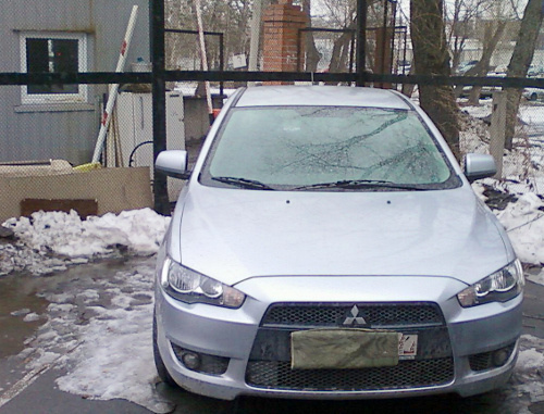 Автомобиль Mitsubishi Lancer. Фото: http://74-chelyabinsk.ru