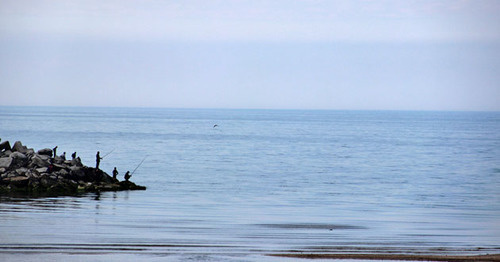 Каспийское море. Фото Магомеда Магомедова для "Кавказского узла"