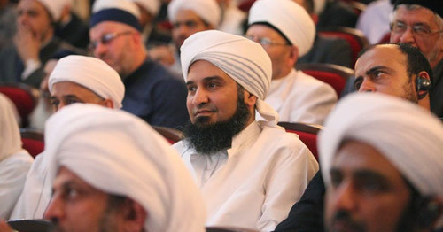 Участники исламской конференции в Грозном. 27 августа 2016 г. Фото: Муса Садулаев/ИА "Грозный-информ"