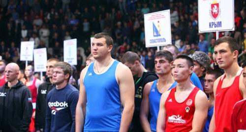 Участники чемпионата России по боксу в Грозном. Фото http://www.grozny-inform.ru/multimedia/photos/89013/