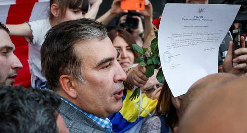 Михаил Саакашвили. Фото: REUTERS/Gleb Garanich