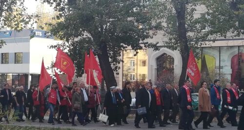 Участники шествия в Волгограде. Фото Татьяны Филимоновой для "Кавказского узла",