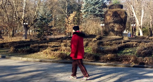 Атажукинский парк, Нальчик. Фото Людмилы маратовой для "Кавказского узла" 
