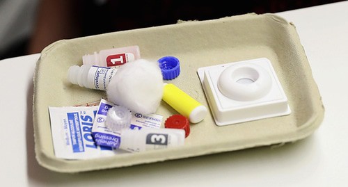 Набор для тестирования на ВИЧ. Фото: REUTERS/Chris Jackson/Pool