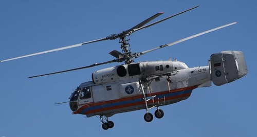 Вертолет МЧС. © Фото Никиты Быкова, Юга.ру