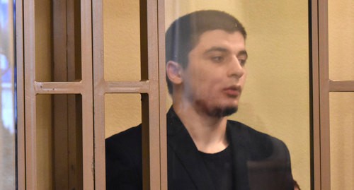 Хидирнаби Казуев в зале суда. Фото Константина Волгина для "Кавказского узла"