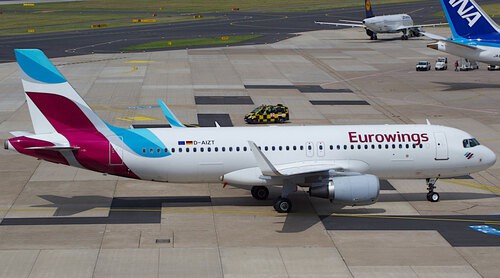 аэробус Eurowings. Фото пресс-службы авиакомпании https://www.eurowings.com/us.html