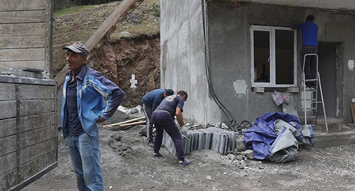 Беженцы из Нагорного Карабаха получили дома в Лорийской области. Фото Армине Мартиросян для "Кавказского узла"