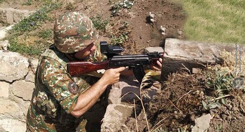 Армянский солдат. Фото: официальный сайт Минобороны Армении https://mil.am