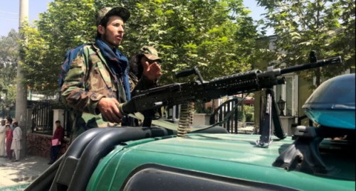 Патруль талибов в Кабуле, фото: REUTERS/Stringer