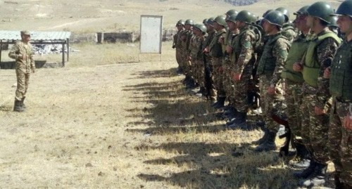 Военные сборы в Армении. Фото: пресс-служба Минобороны Армении. 