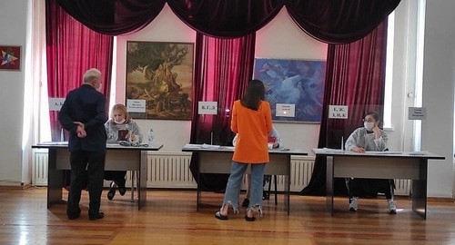 Голосование во Владикавказе. 19 сентября 2021 года. Фото Эммы Марзоевой для "Кавказского узла".