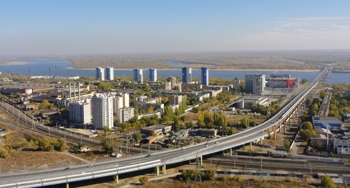 Мост через Волгу, «Танцующий мост». Фото: пресс-служба Волгоградской области - www.volganet.ru