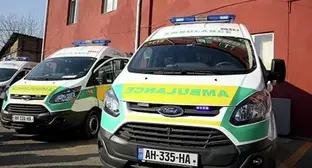 Машина скорой помощи в Тбилиси. Фото: официальный сайт мэрии Тбилиси