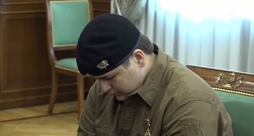 Адам Кадыров, сын главы Чечни Рамзана Кадырова. Скриншот видео https://t.me/Kokov_Kazbek/3087