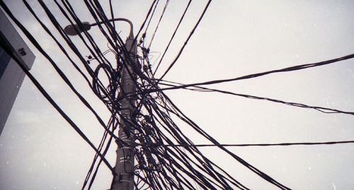 Электрические провода. Фото Александра Гончаренко, Юга.ру