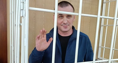Игорь Нагавкин в зале суда. Фото предоставлено Натальей Шишлиной