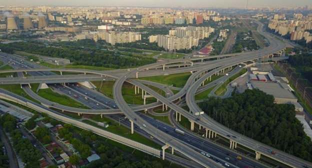 Транспортная развязка в Краснодаре. Фото: Типичный Краснодар вКонтакте