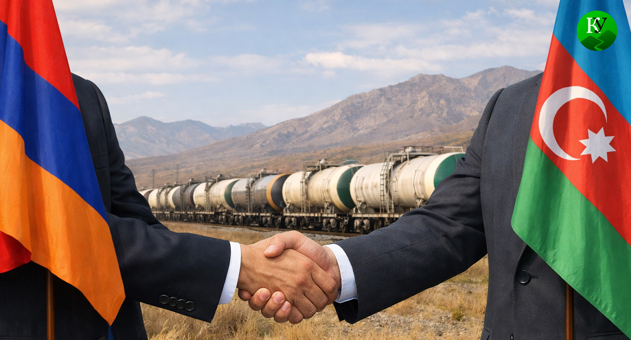 Поставка топлива. Иллюстрация создана «Кавказским узлом» с помощью ИИ в программе Copilot Поставка топлива. Иллюстрация создана «Кавказским узлом» с помощью ИИ в программе Copilot