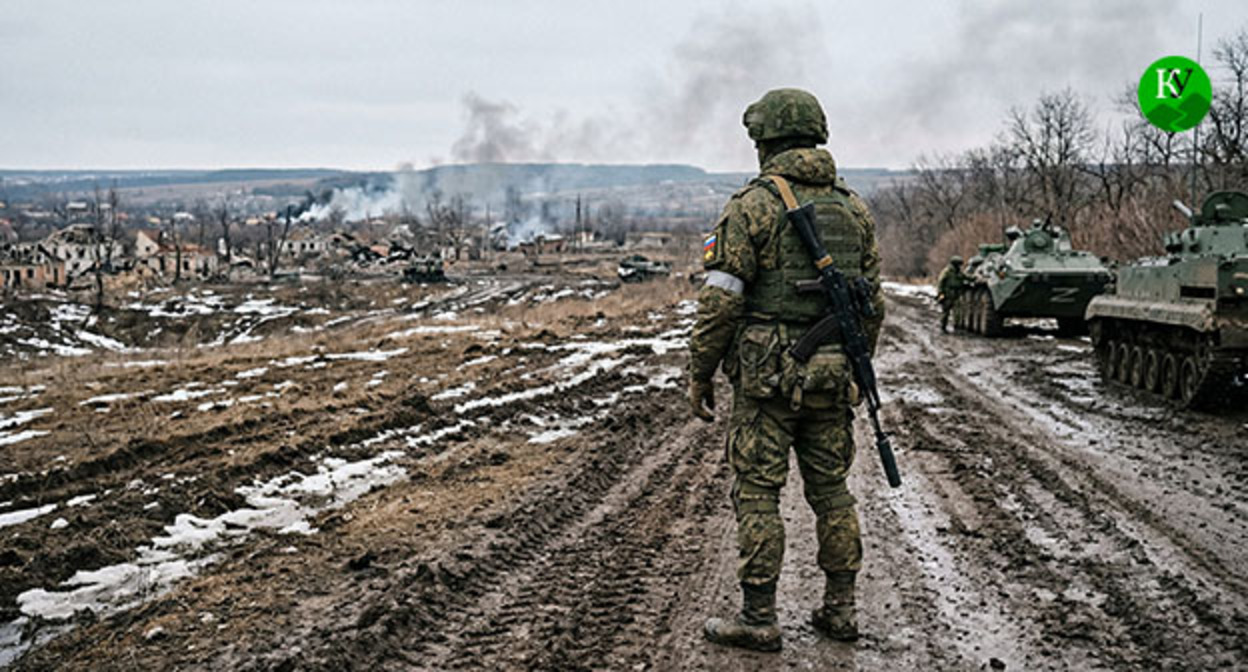 Военнослужащий. Иллюстрация создана "Кавказским узлом" при помощи ИИ в программе Copilot Военнослужащий. Иллюстрация создана "Кавказским узлом" при помощи ИИ в программе Copilot