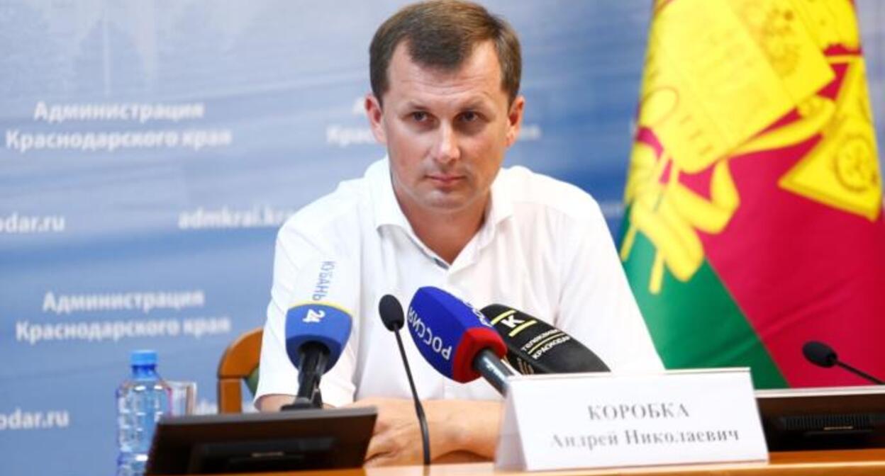 Андрей Коробка. Фото: официальный сайт губернатора и администрации Краснодарского края Андрей Коробка. Фото: официальный сайт губернатора и администрации Краснодарского края