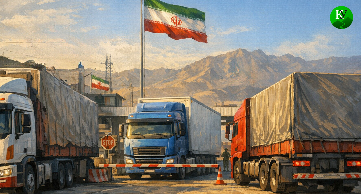 Граница Ирана. Иллюстрация создана «Кавказским узлом» с помощью ИИ в программе Copilot Граница Ирана. Иллюстрация создана «Кавказским узлом» с помощью ИИ в программе Copilot