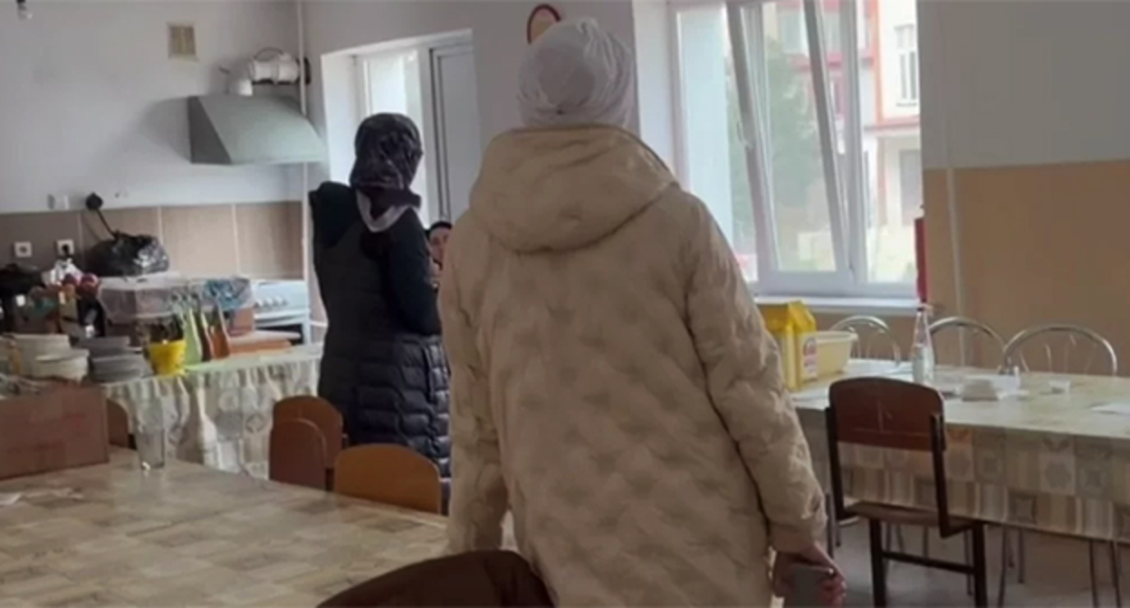 Пункт временного размещения в Дагестане. Фото: Администрация Махачкалы Пункт временного размещения в Дагестане. Фото: Администрация Махачкалы