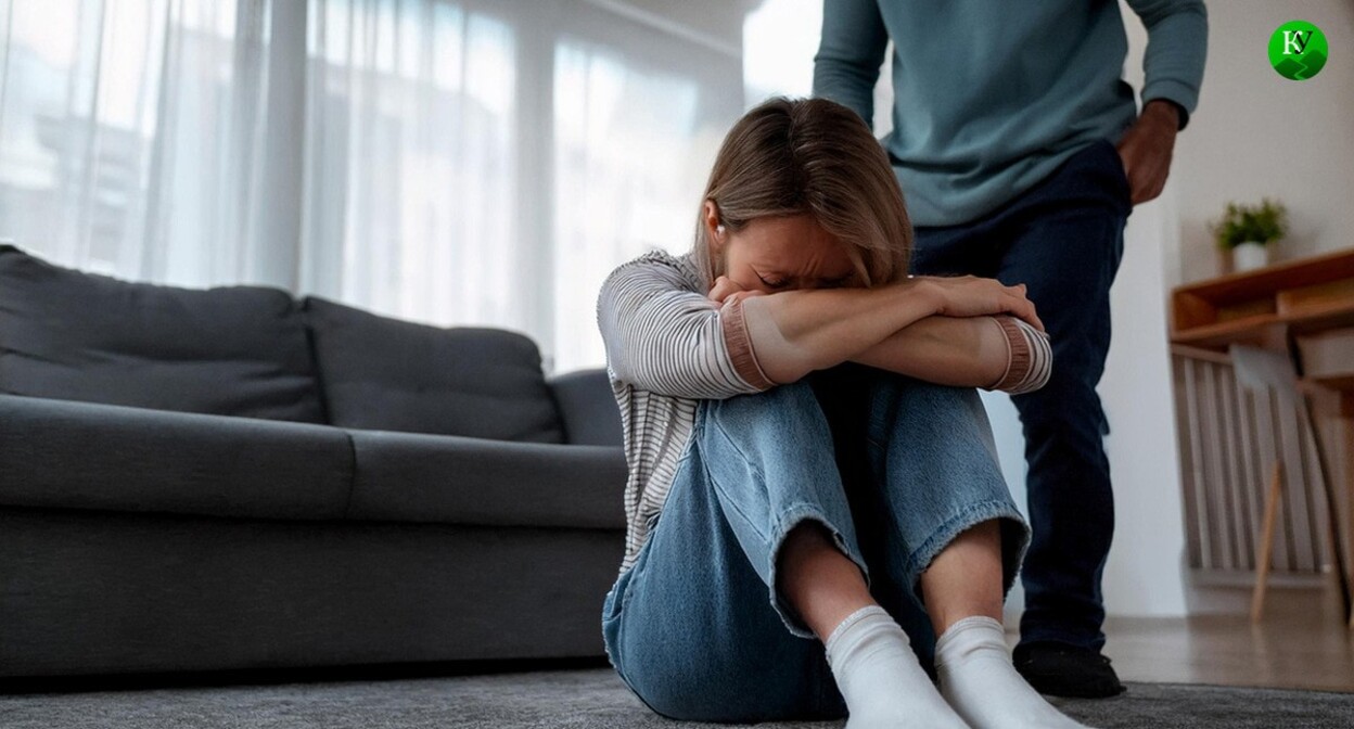 Домашнее насилие. Иллюстрация создана «Кавказским узлом» с помощью ИИ в программе Photoshop Домашнее насилие. Иллюстрация создана «Кавказским узлом» с помощью ИИ в программе Photoshop