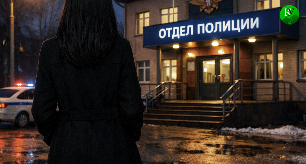 Девушка у отдела полиции. Иллюстрация создана «Кавказским узлом» с помощью ИИ в программе Copilot Девушка у отдела полиции. Иллюстрация создана «Кавказским узлом» с помощью ИИ в программе Copilot