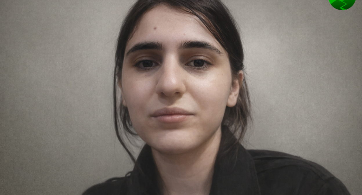 Айшат Хизриева. Иллюстрация создана "Кавказским узлом" с помощью ИИ. Айшат Хизриева. Иллюстрация создана "Кавказским узлом" с помощью ИИ.