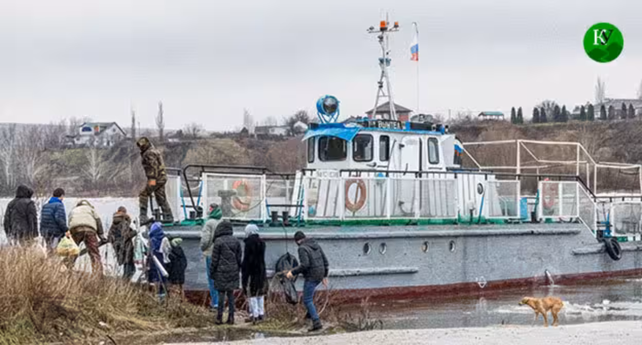 Паромная переправа. Иллюстрация создана "Кавказским узлом" при помощи ИИ в программе Copilot Паромная переправа. Иллюстрация создана "Кавказским узлом" при помощи ИИ в программе Copilot