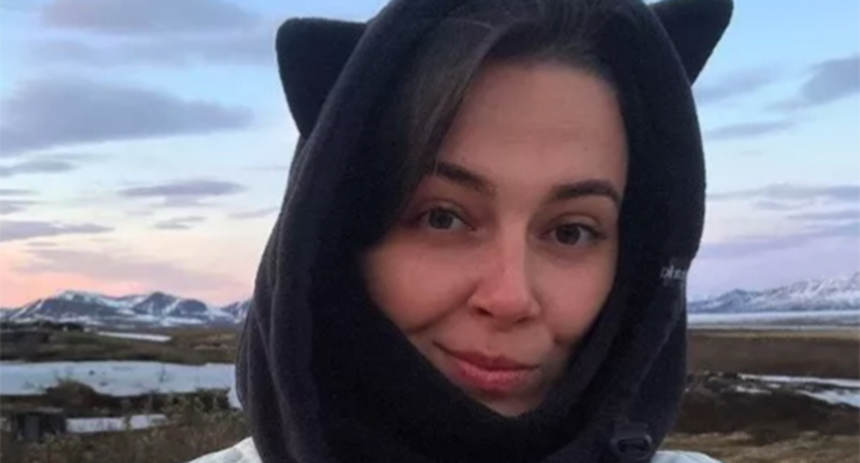 Анастасия Троянова. Скриншоты фото из телеграм-канала издания «Кедр»* Анастасия Троянова. Скриншоты фото из телеграм-канала издания «Кедр»*