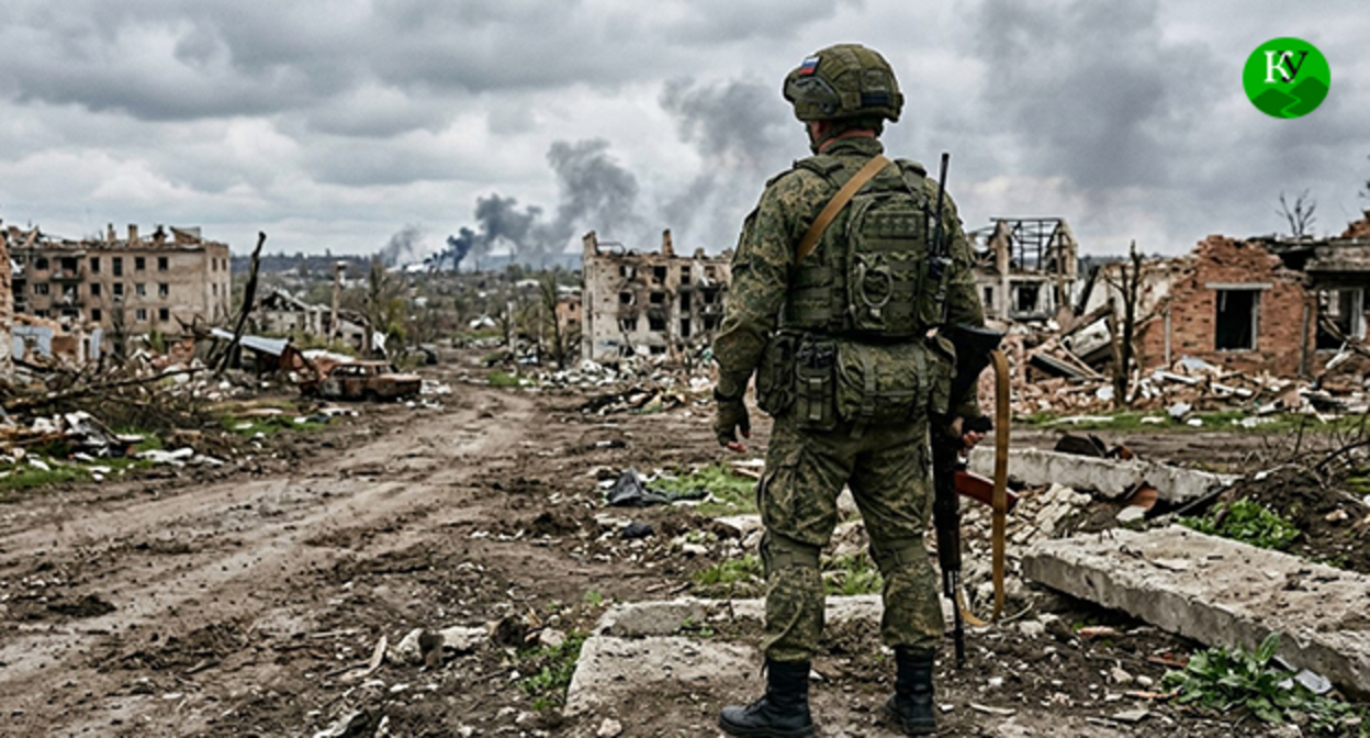 Военнослужащий. Иллюстрация создана "Кавказским узлом" при помощи ИИ в программе Copilot Военнослужащий. Иллюстрация создана "Кавказским узлом" при помощи ИИ в программе Copilot