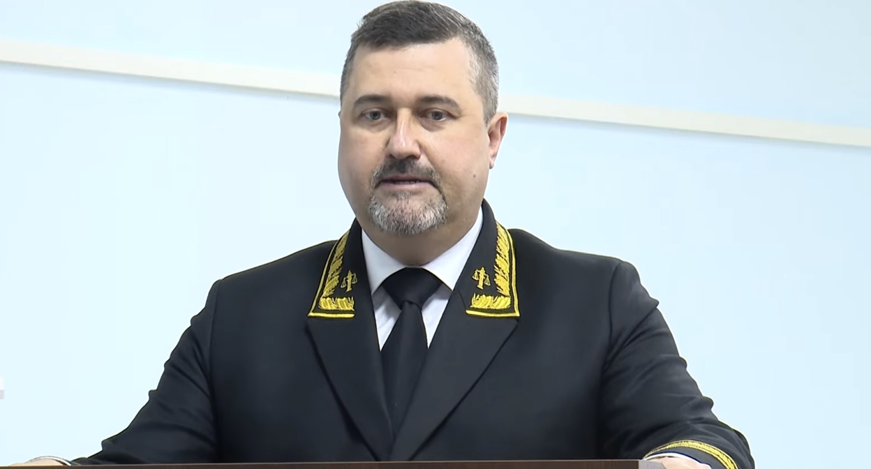 Федор Щукин. Кадр видеюосюжета РГВК Дагестан. Федор Щукин. Кадр видеюосюжета РГВК Дагестан.
