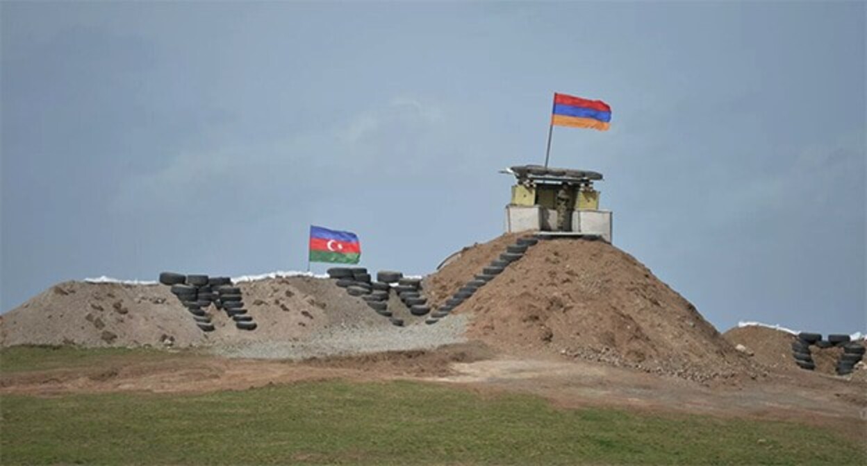 Граница Азербайджана и Армении. Фото: аппарат президента Республики Армения Граница Азербайджана и Армении. Фото: аппарат президента Республики Армения